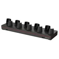 Honeywell CT70 5-bay charging base, power cord, up to 5pcs CT70 s alebo w/o boot, power supply