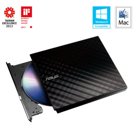 ASUS SDRW-08D2S-U Lite čierna DRW USB-A + softvér
