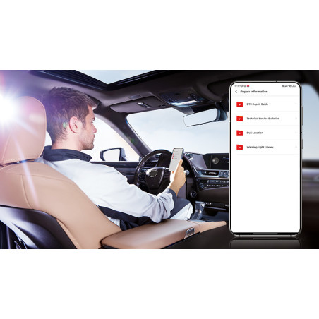 TOPDON diagnostické zariadenie TopScan Pro/OBD 2 funkcie/13 špeciálnych funkcií/Android/iOS/aplikácie