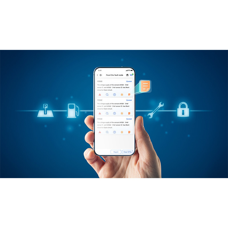 TOPDON diagnostické zariadenie TopScan Pro/OBD 2 funkcie/13 špeciálnych funkcií/Android/iOS/aplikácie