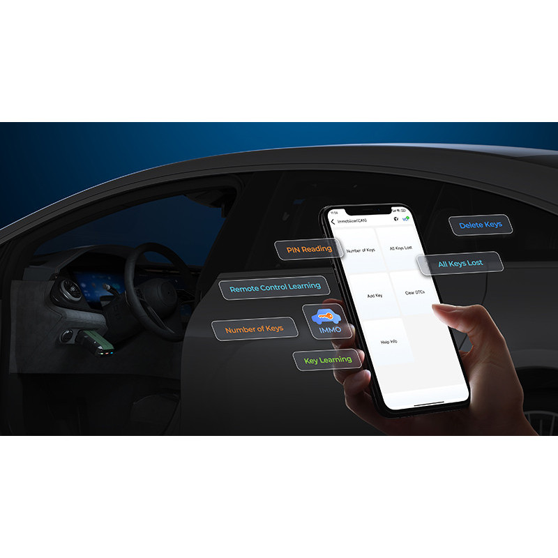 TOPDON diagnostické zariadenie TopScan Pro/OBD 2 funkcie/13 špeciálnych funkcií/Android/iOS/aplikácie