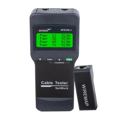 W-Star Tester káblov UTP WSNF8108A multifunkčné podsvietenie displeja