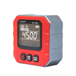 W-Star Digitálny uhlomer WSNF566, magnet, 4x90°, stupne, %, mm/m