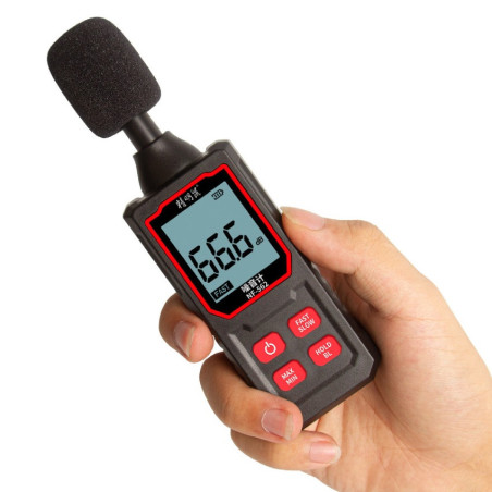 W-Star Hlukomer WSNF562, LCD, Min, Max, 30-130dB