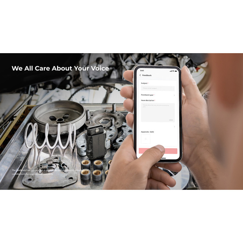 TOPDON diagnostické zariadenie TopScan Moto/ Bluetooth/ iOS/ Android/ Detekcia softvéru a hardvéru chýb