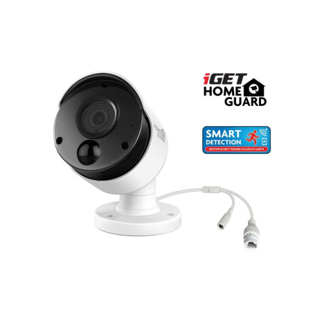 iGET HGNVK85304 - Kamerový PoE FullHD set, 8CH NVR + 4x IP 1080p kamera, SMART detekcia, W/M/Andr/iOS