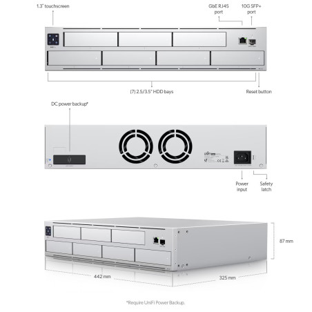Ubiquiti UNVR-Pro - UniFi Network Video Recorder Pro