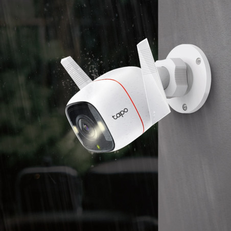 Tapo C320WS Outdoor IP66 Security 2K Wi-Fi Camera, microSD, dvojcestné audio, detekcia pohybu