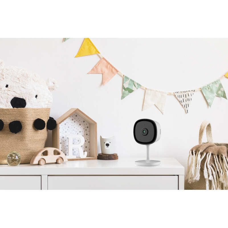 iGET HOME Camera CS1 White - WiFi IP FullHD 1080p kamera, nočné videnie, dvojcestné audio, microSD