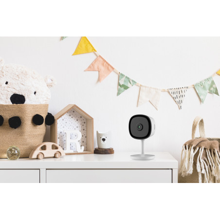 iGET HOME Camera CS1 White - WiFi IP FullHD 1080p kamera, nočné videnie, dvojcestné audio, microSD