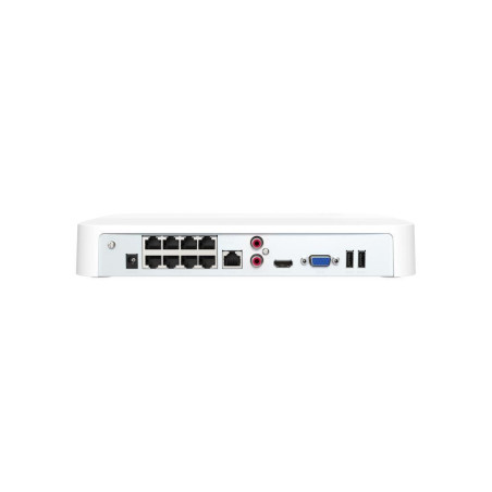 Tenda K8P-4CR - PoE kamerový set 4Mpx, 8CH NVR + 8x IP kamera 4Mpx IP67, zvuk, web. rozhranie, CZ app