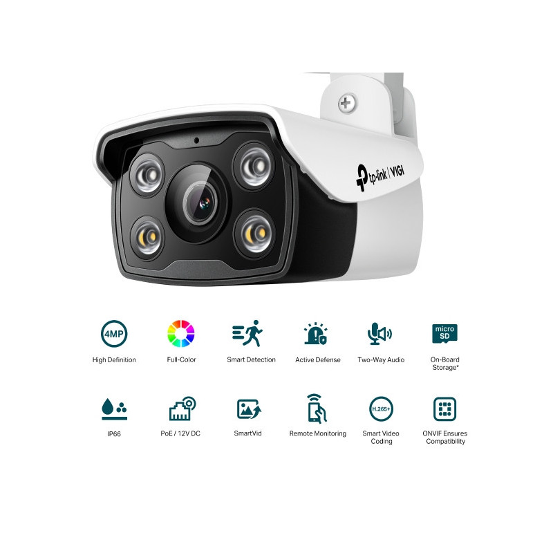 VIGI C340(6mm) 4MP Outdoor farebná Bullet Net Cam