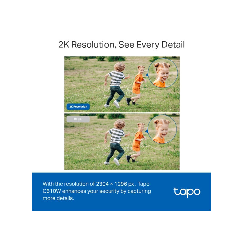Tapo C510W Outdoor Pan/Tilt Security WiFi Camera