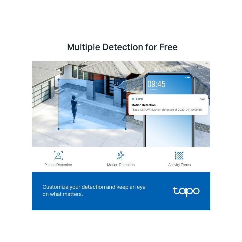 Tapo C510W Outdoor Pan/Tilt Security WiFi Camera