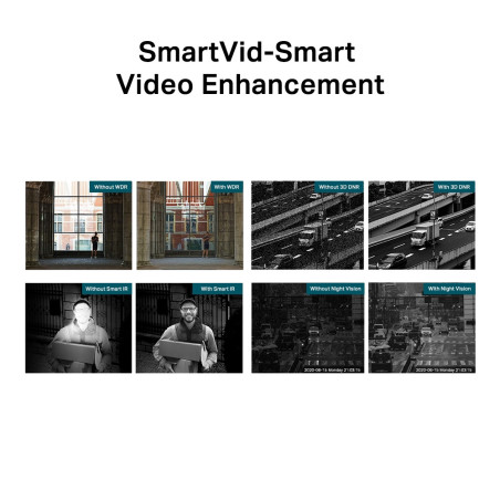 VIGI C350 (4mm) 5MP Full-Color Bullet Network cam.