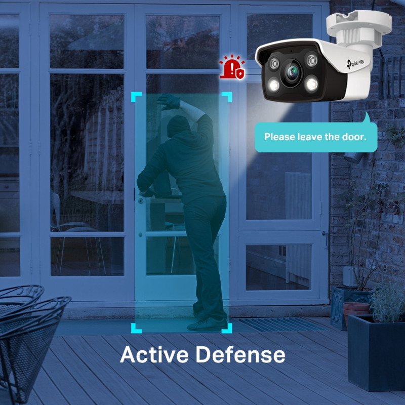 VIGI C350 (4mm) 5MP Full-Color Bullet Network cam.
