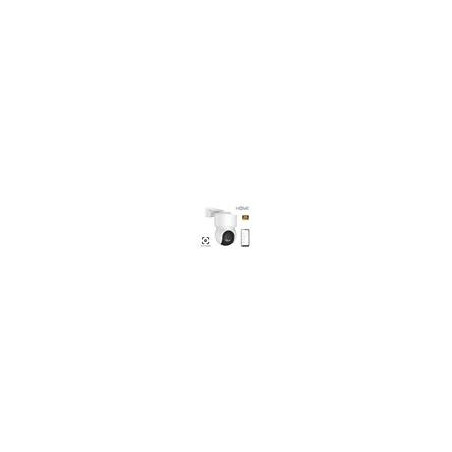 iGET HOME Camera CS8 White - WiFi 2K IP kamera otočná, nočné videnie, audio, IP65, auto tracking