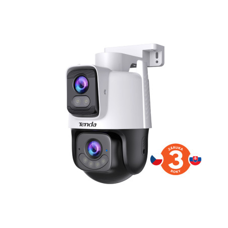Tenda RH9-WCA - Vonkajšia otočná Dual Lens IP65 Wi-Fi 6 MPx kamera, nočná LED, audio, detekcia, CZ app