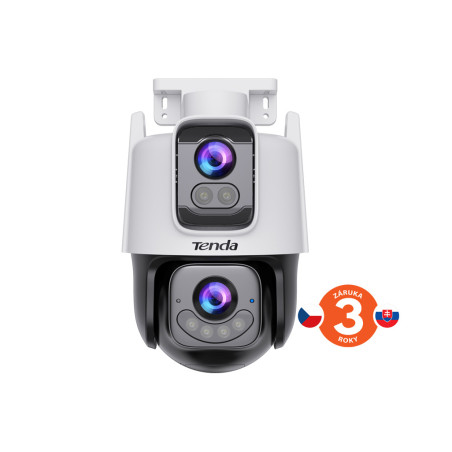 Tenda RH9-WCA - Vonkajšia otočná Dual Lens IP65 Wi-Fi 6 MPx kamera, nočná LED, audio, detekcia, CZ app