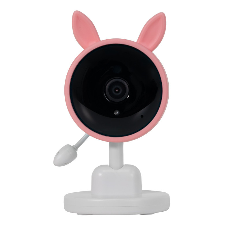 EVOLVEO Baby Monitor N3, detská videoopatrovateľka, ružová