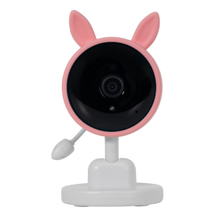 EVOLVEO Baby Monitor N3, detská videoopatrovateľka, ružová
