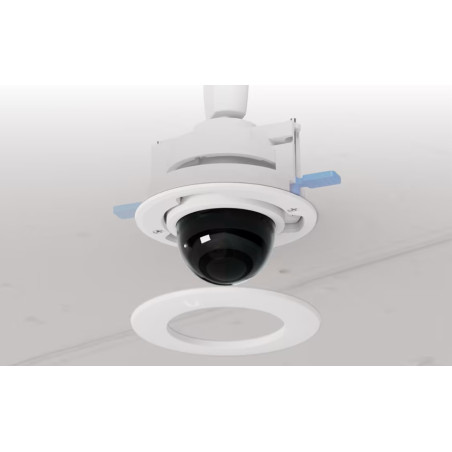 Ubiquiti UACC-G5-Ultra-FM-SB-W - G5 Dome Ultra Flush Mount, Zápustný držiak, dymové sklo