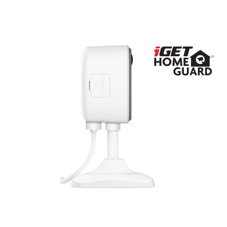 iGET HGWIP814 - WiFi vonkajšia IP 2K QHD kamera s LED a IR nočným videním, zvuk, IP66, 140 °, CZ app