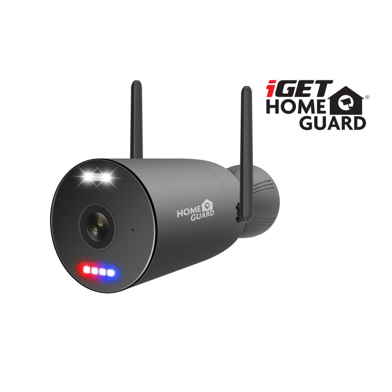 iGET HGNVK949CAM - WiFi 3K IP kamera, pre set iGET HGNVK109104, IP66, zvuk, IR + LED nočný prísvit