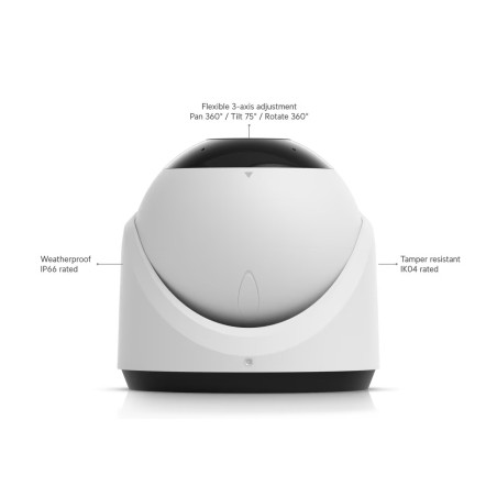 Ubiquiti UVC-G6-Turret-W - UniFi Protect G6 Turret, biela