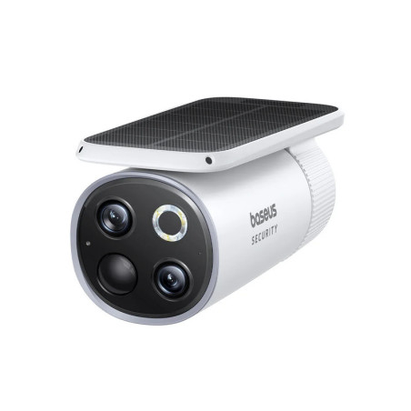 Baseus Vonkajšia kamera Security S1 Pro 3K (sada 2ks++centrálna stanica) biela