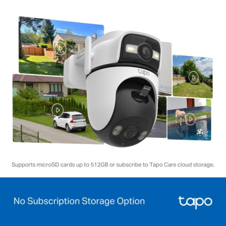 Tapo C545D Outdoor Dual Lens Pán/Tilt Security Cam