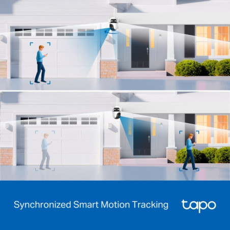 Tapo C545D Outdoor Dual Lens Pán/Tilt Security Cam