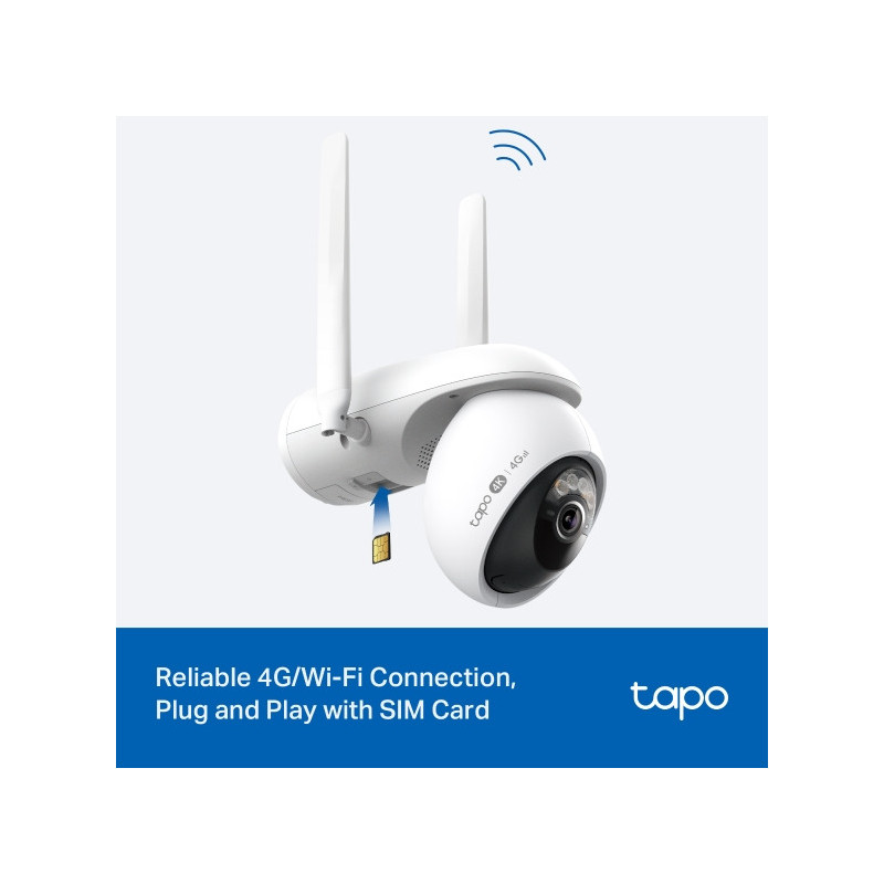 Tapo C665G KIT Solar-powered 4G Security camera