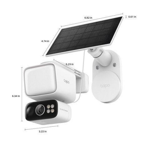 Tapo C615F KIT Solar-Powered Floodlight Pán/Tilt