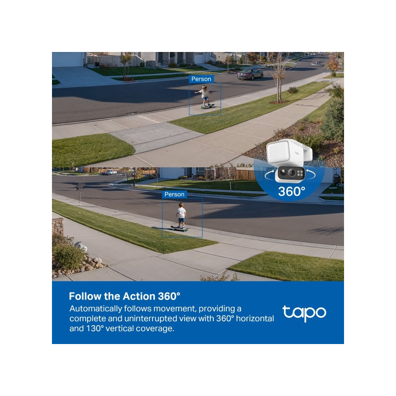 Tapo C615F KIT Solar-Powered Floodlight Pán/Tilt