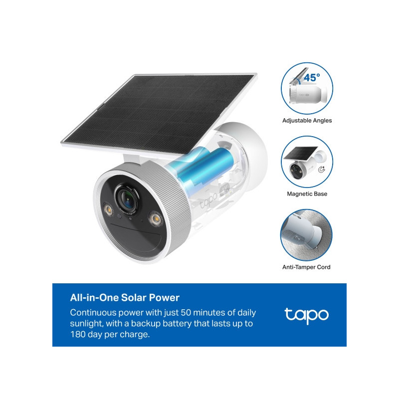 Tapo C465 Enhanced AI Solar Security Camera Ultra