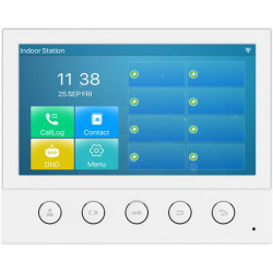 Fanvil i53W SIP vnútorná dotyková stanica, 7" dotyk. displ., 5 x konfig. tlačidlá, 6SIP, WiFi