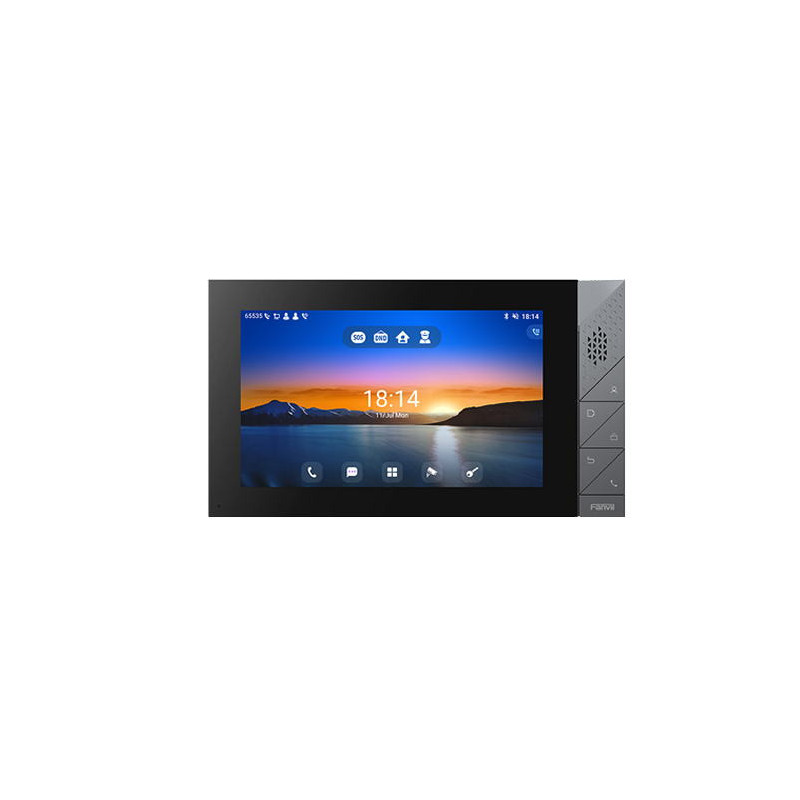 Fanvil i55A SIP Android vnútorný dotyk. stanica 7" displ., 5 konfig. hr., 2SIP, WiFi, BT, 3rd app