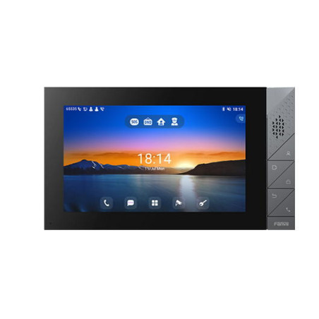 Fanvil i55A SIP Android vnútorný dotyk. stanica 7" displ., 5 konfig. hr., 2SIP, WiFi, BT, 3rd app