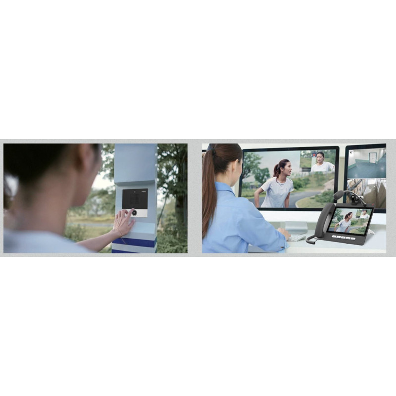 Fanvil i10SV SIP interkom, 2SIP, 1x konf. hr., 2MPxkamera, H.264, IP54