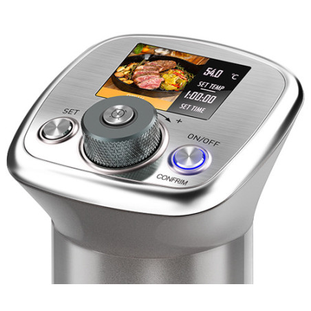 Salente ChefMax, Sous Vide varič s farebným displejom, nerez