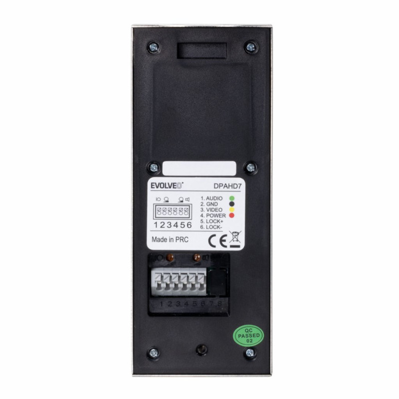 EVOLVEO DoorPhone AHD7, Sada domáceho WiFi videotelefónu s ovládaním brány alebo dverí, biely monitor
