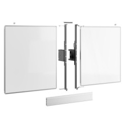 Vogel s RISE WBS86M keramické tabule so závesmi pre 86" obrazovky na stojanoch RISE 5xxx