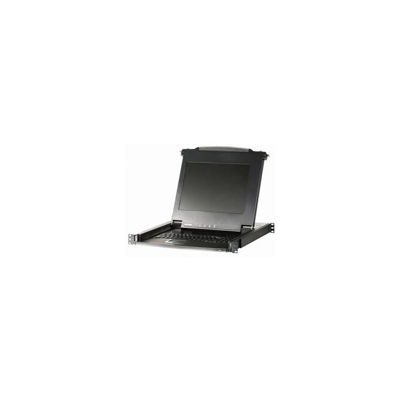 ATEN 17" šuplík do racku,16port KVM,USB+PS 2,touch