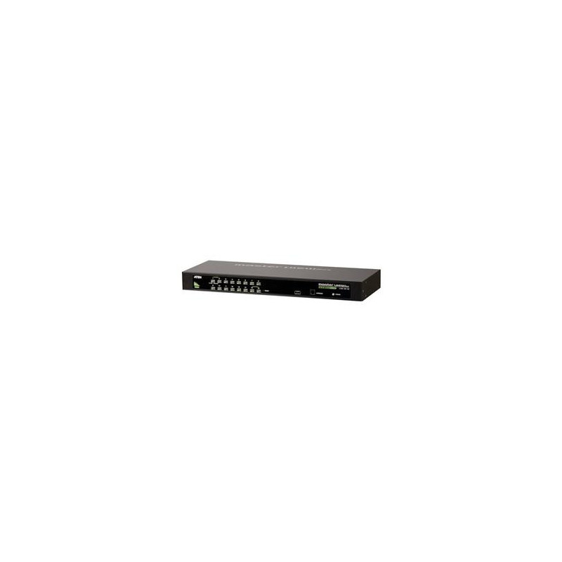 ATEN 16port KVM, PS/2+USB, OSD, rack 19",