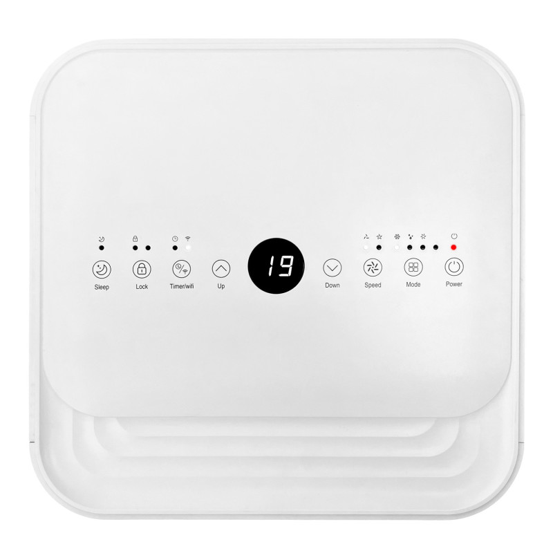 Salente SummerICE9, múdra mobilná klimatizácia, 9000 BTU, WiFi + Bluetooth, diaľk. ovl.