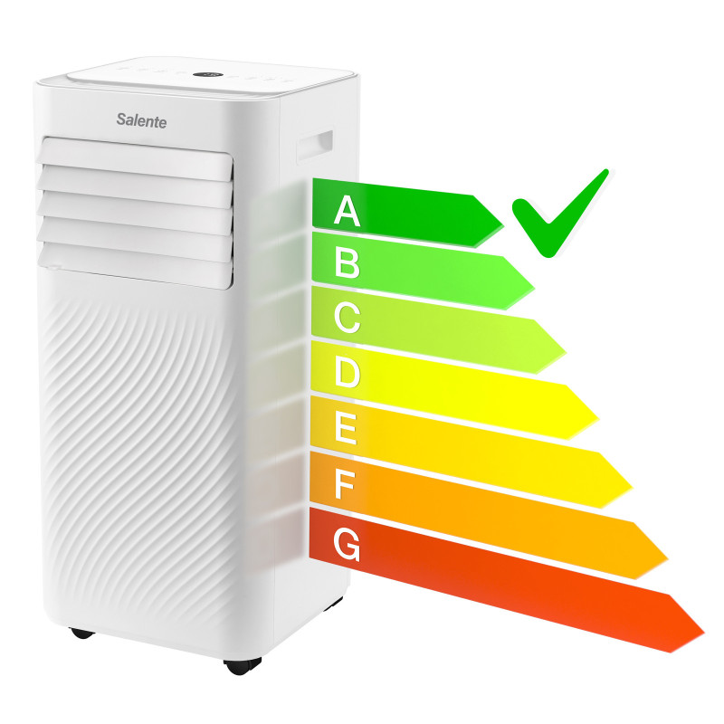 Salente SummerICE9, múdra mobilná klimatizácia, 9000 BTU, WiFi + Bluetooth, diaľk. ovl.