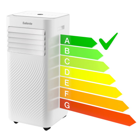 Salente SummerICE9, múdra mobilná klimatizácia, 9000 BTU, WiFi + Bluetooth, diaľk. ovl.