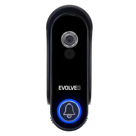 EVOLVEO DoorPhone W7, Sada domáceho bezdrôtového videotelefónu s WiFi čierny monitor