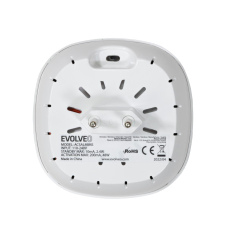 EVOLVEO bezdrôtová vnútorná siréna pre SecuPro/Alarmex Pro